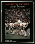 October 2, 1982 Football Program, UOP vs. University of Nevada-Las Vegas by University of the Pacific