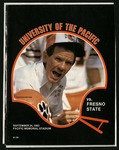 September 24, 1983 Football Program, UOP vs. Fresno State by University of the Pacific