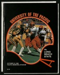 October 15, 1983 Football Program, UOP vs. Long Beach State by University of the Pacific