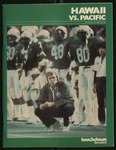 November 19, 1983 Football Program, UOP vs. University of Hawaii by University of Hawaii