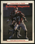 November 10, 1984 Football Program, UOP vs.Fresno State by Fresno State University