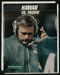 October 19, 1985 Football Program, UOP vs. University of Hawaii