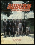 September 9, 1989 Football Program, UOP vs. Auburn University