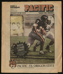 September 9, 1995 Football Program, UOP vs. Oregon State