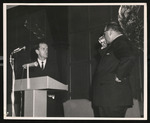 High Table, Provost Warren Martin and William Wadsworth, Speaker by Unknown