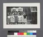 Girls' class with teacher #1: (Front Row 3rd from the left) Elise Muraoka [31-11-E; 31-11-F]