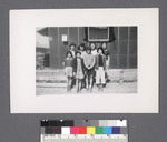 Groups of women #26 [in front of building] by Richard Shizuo Yoshikawa