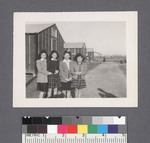 Groups of women #3 [4 women in front of building]: Amy Yoshikawa (R) by Richard Shizuo Yoshikawa