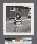 One woman #96 [building in background]: Alyce Sasaki by Richard Shizuo Yoshikawa