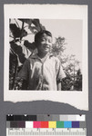Portrait--boy #6 [with sunflowers] by Richard Shizuo Yoshikawa