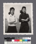 Two women #8 [arms folded]: Janet Higashi (L), Yshiko Higashi (R)