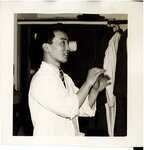 Ed Yoshikawa #1 [in lab coat] by Richard Shizuo Yoshikawa