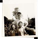Richard Yoshikawa with two boys #1: Yukio Yoshikawa (R) by Richard Shizuo Yoshikawa